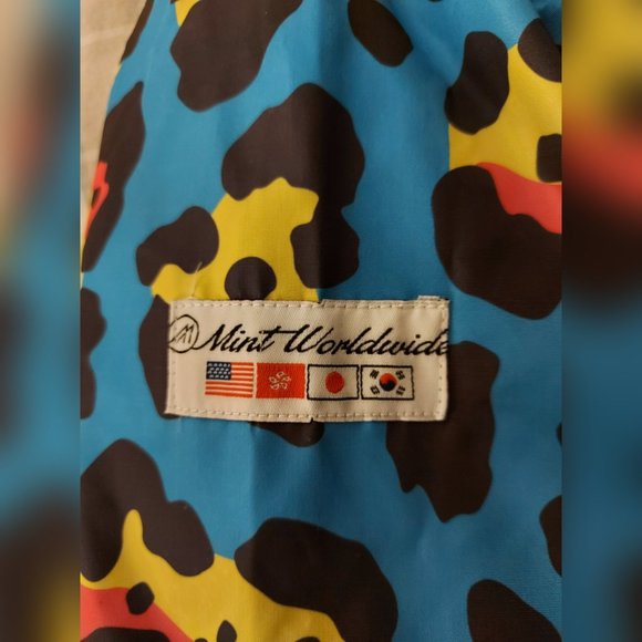 Mint Doppler Radar "Weatherman" Light Jacket Hooded Windbreaker Blue VERY RARE - Picture 5 of 9